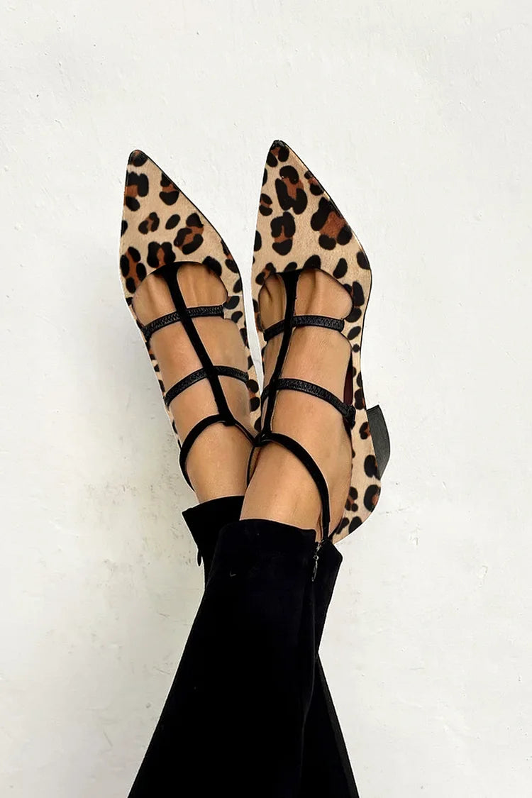 Animalier Confidence Ballerinas