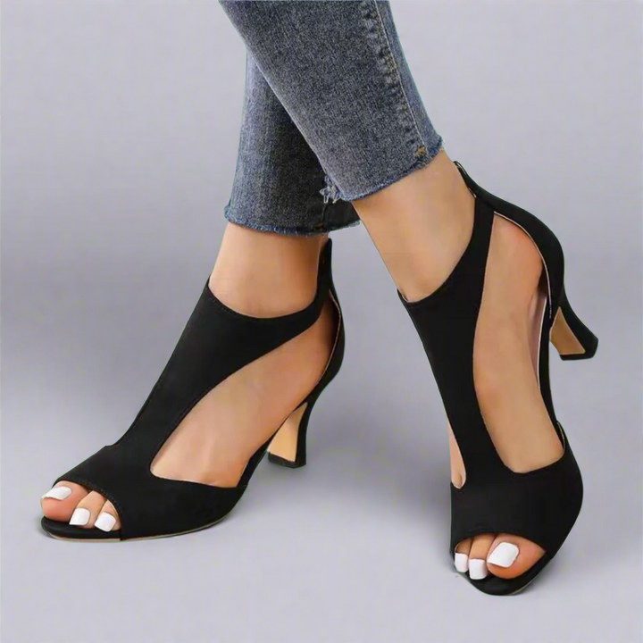 Sculpting Elegance Heeled Sandal