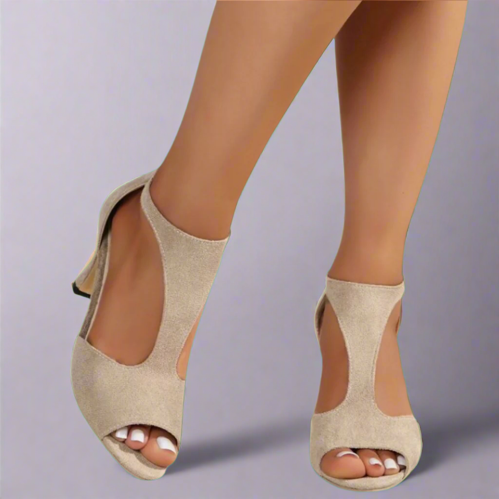 Sculpting Elegance Heeled Sandal