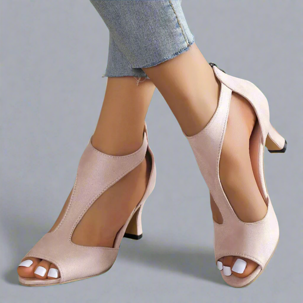 Sculpting Elegance Heeled Sandal