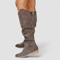 Effortless Comfort Ankle Boots Cushioned Block Heel