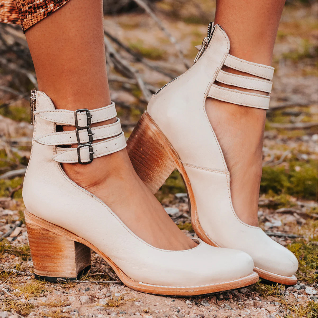 Ginevra Chic-Strap Heels