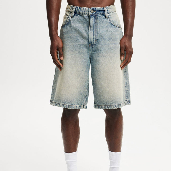 Alessandro Blue Denim Shorts