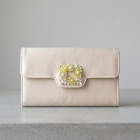 Evening Clutch with Floral Detail
