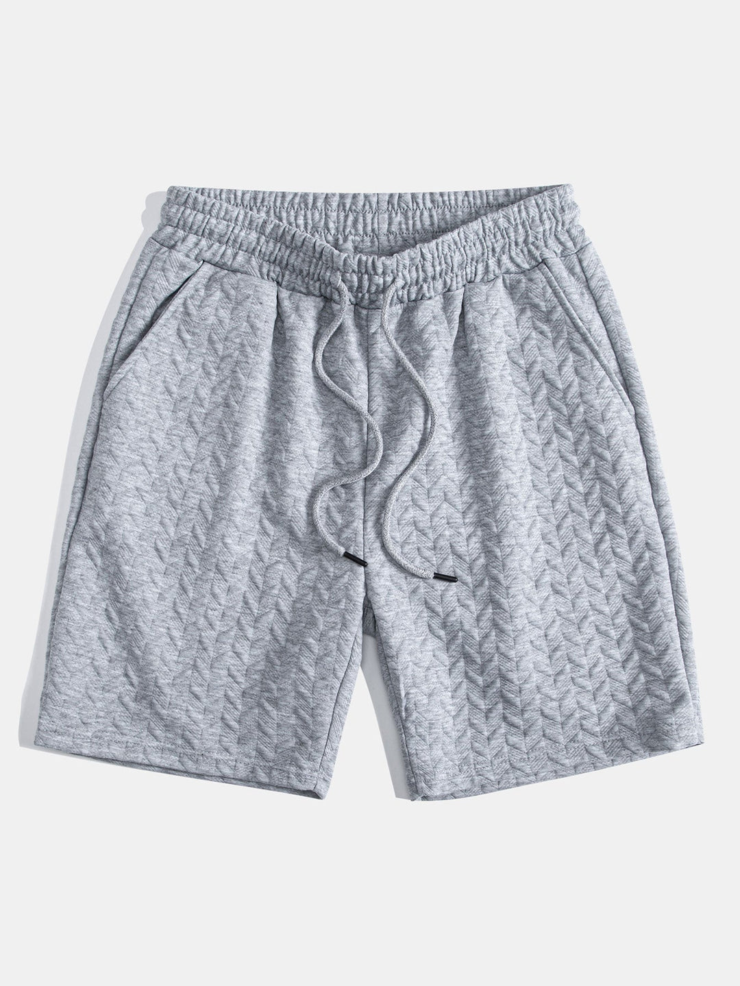 Geometric Jacquard Shorts
