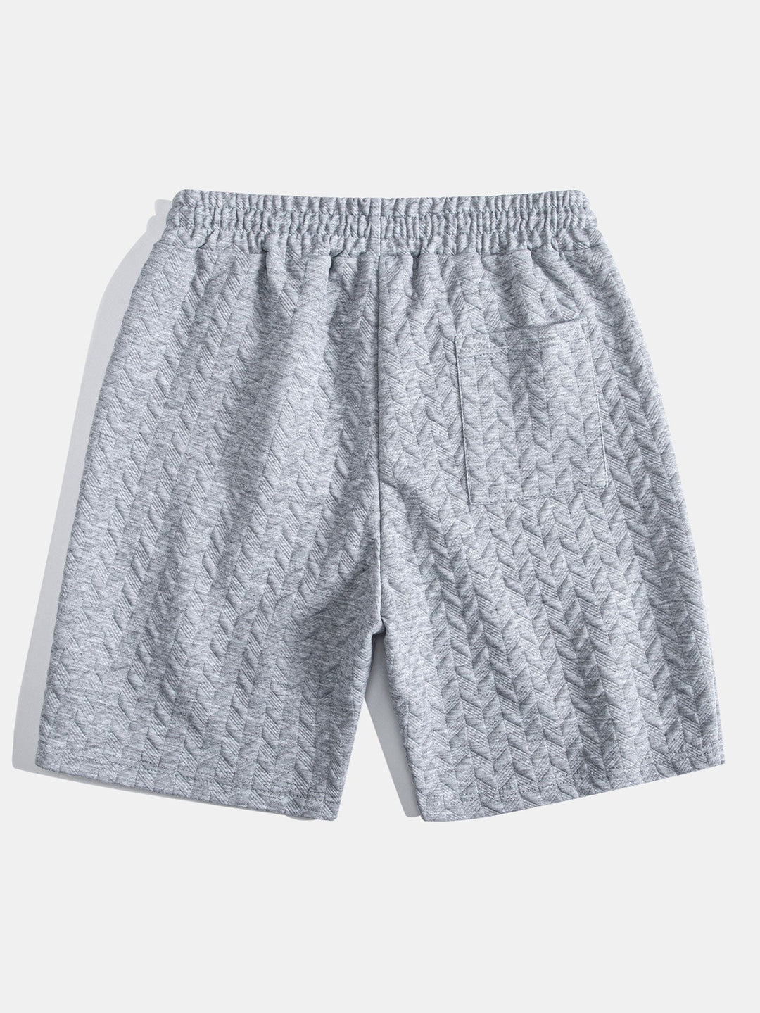Geometric Jacquard Shorts