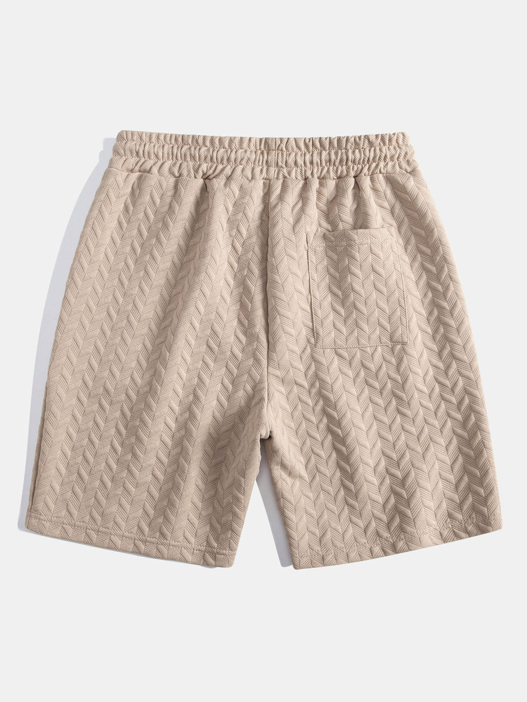 Geometric Jacquard Shorts