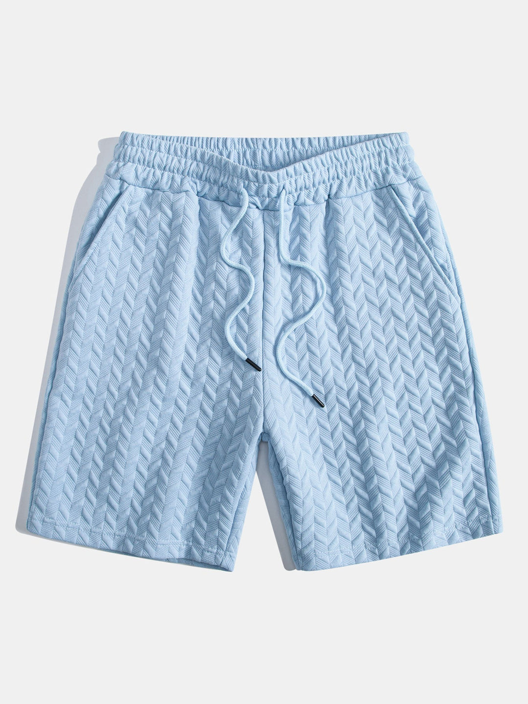 Geometric Jacquard Shorts
