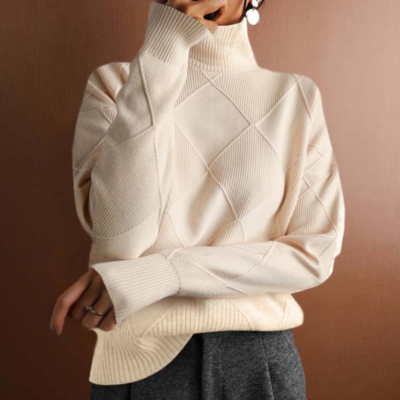 Selmira – Warm High Neck Sweater