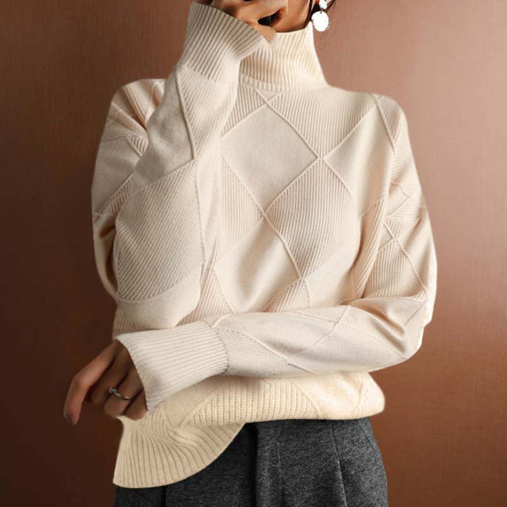 Selmira – Warm High Neck Sweater