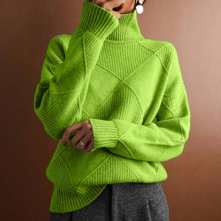 Selmira – Warm High Neck Sweater
