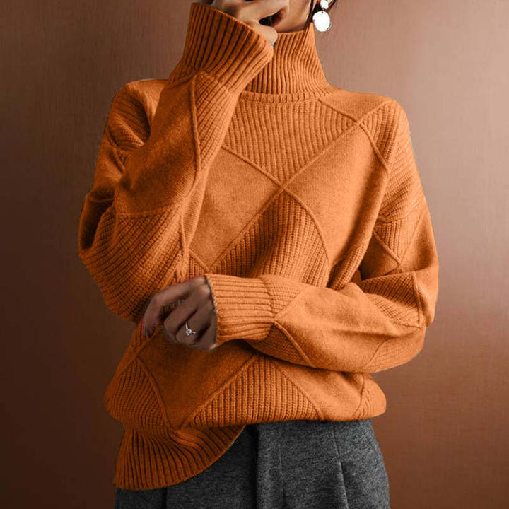 Selmira – Warm High Neck Sweater