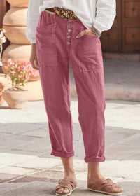 Refined Pleated Tailored Pants Plus Size