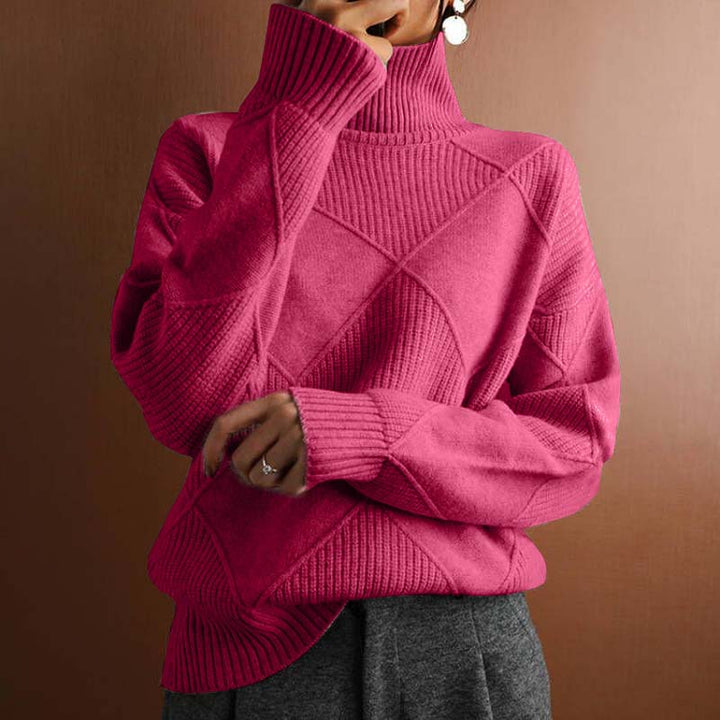Selmira – Warm High Neck Sweater