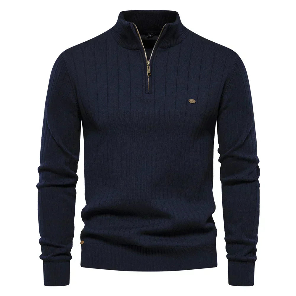 Savrani™ | Quarter-Zip Sweater
