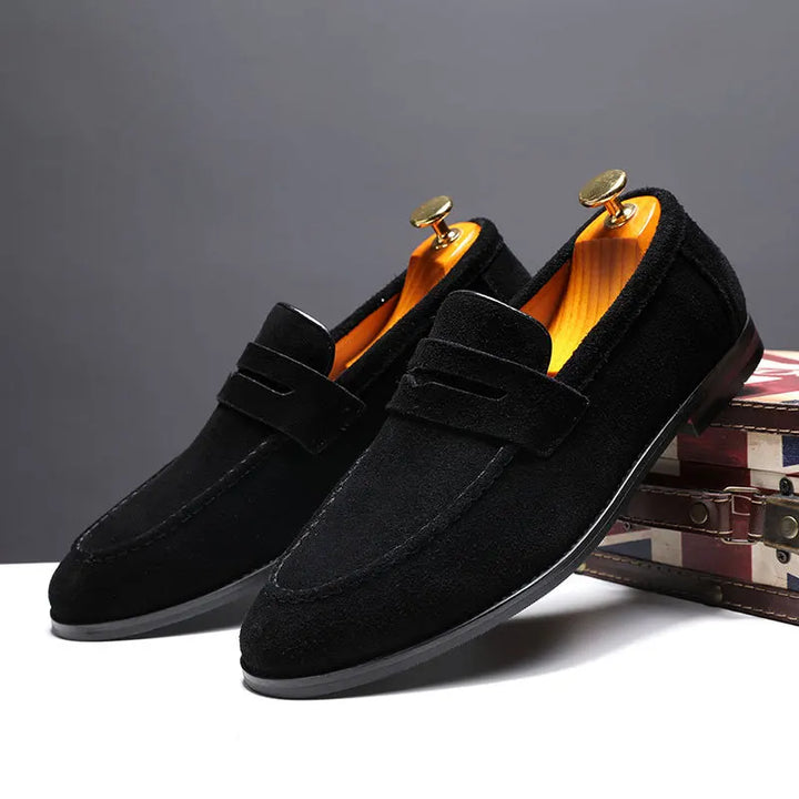 Marcus | Classic Suede Loafers