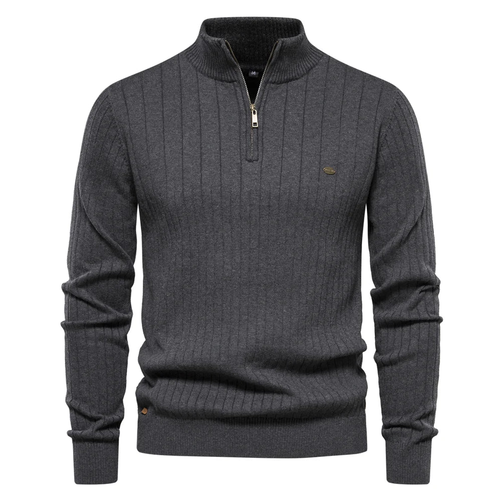 Savrani™ | Quarter-Zip Sweater