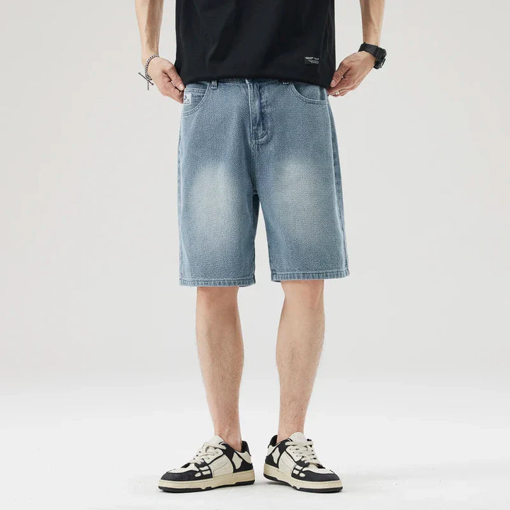 Carter Blue Denim Shorts