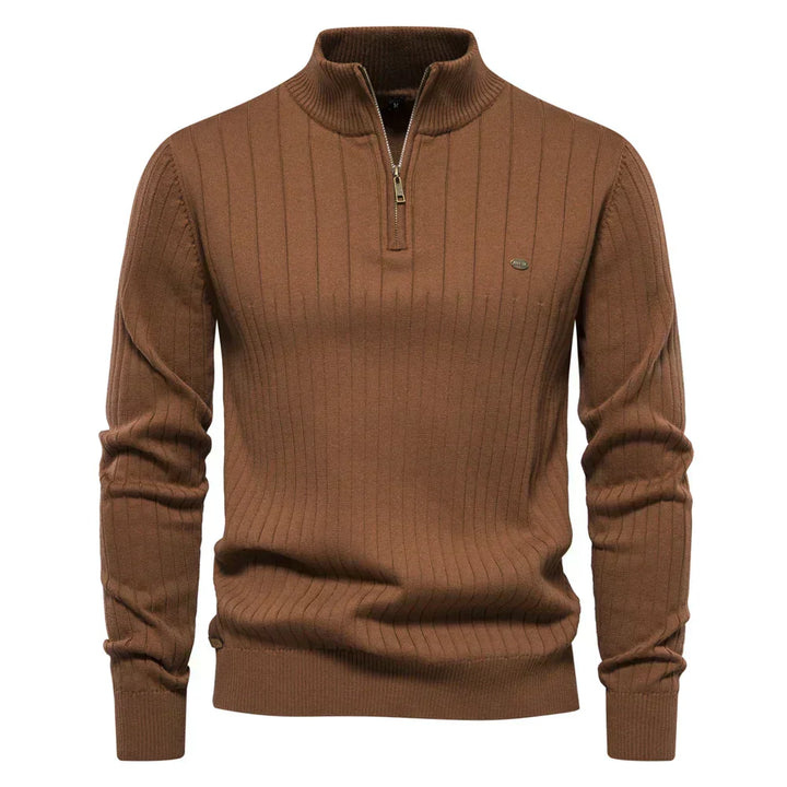 Savrani™ | Quarter-Zip Sweater