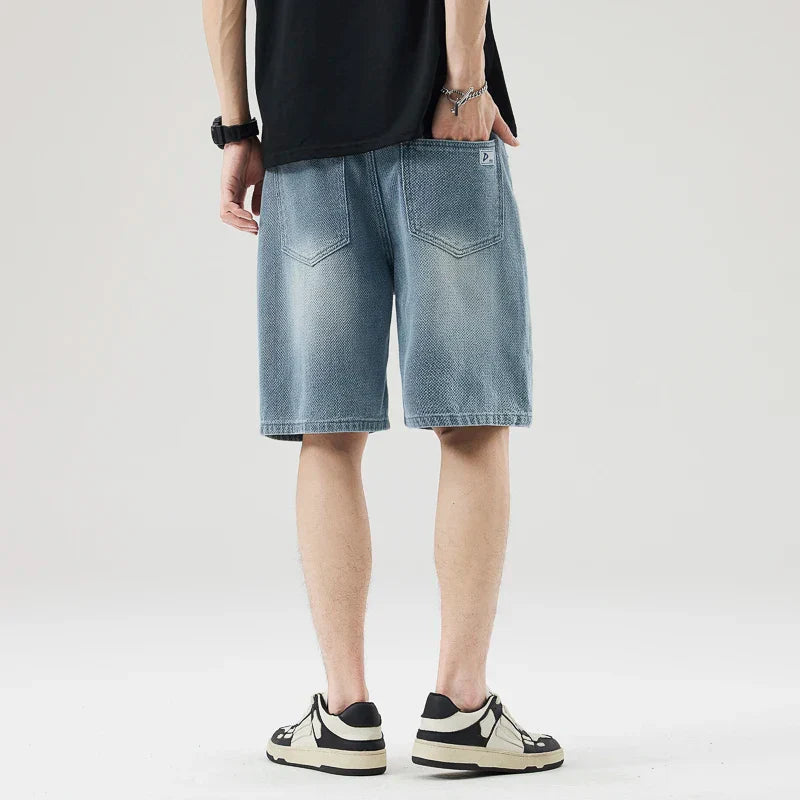 Carter Blue Denim Shorts