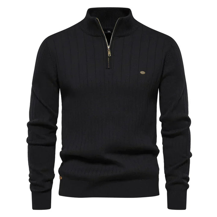 Savrani™ | Quarter-Zip Sweater