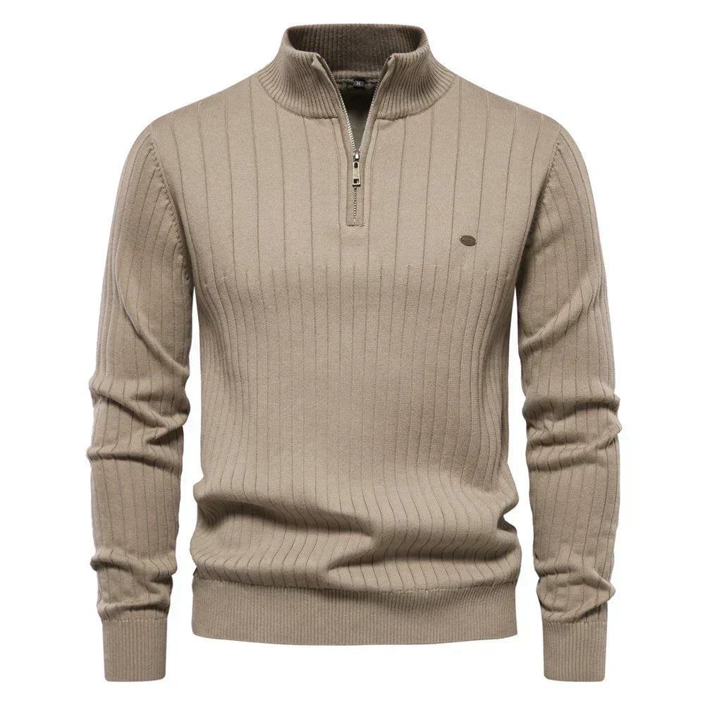 Savrani™ | Quarter-Zip Sweater