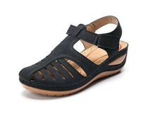 Effortless cushioned wedge comfortable summer sandals