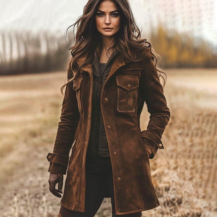 Aurelia | Long Warm Western Style Coat