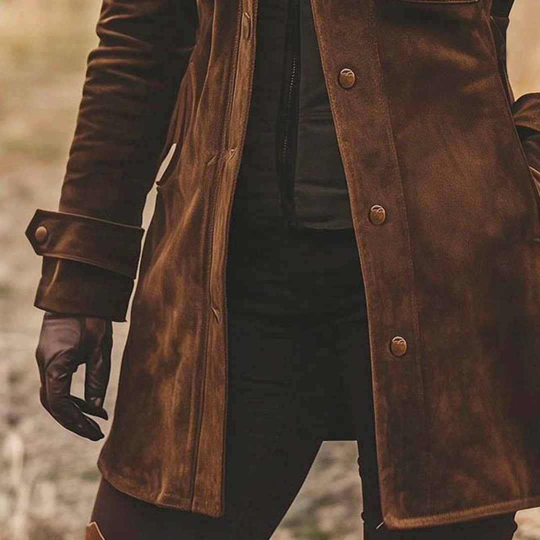 Aurelia | Long Warm Western Style Coat