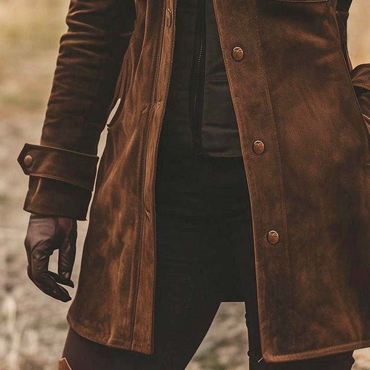 Aurelia | Long Warm Western Style Coat