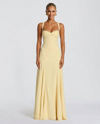 Flared Wedding Guest Maxi Dress with Sweetheart Neck