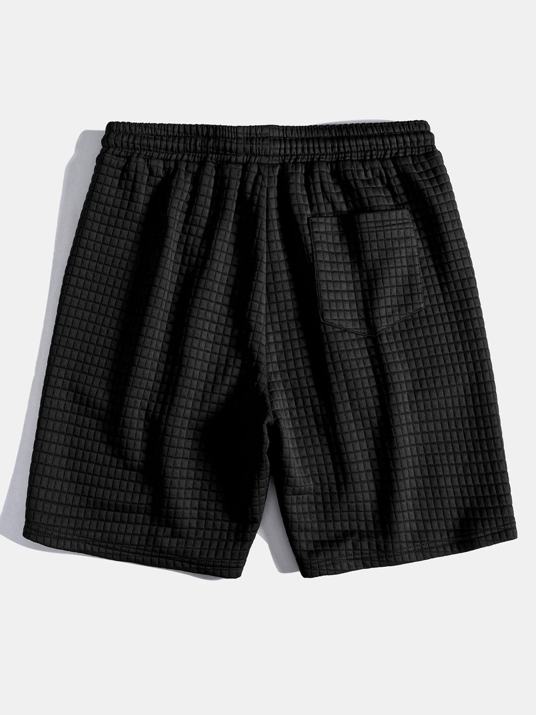 Waffle Drawstring Shorts