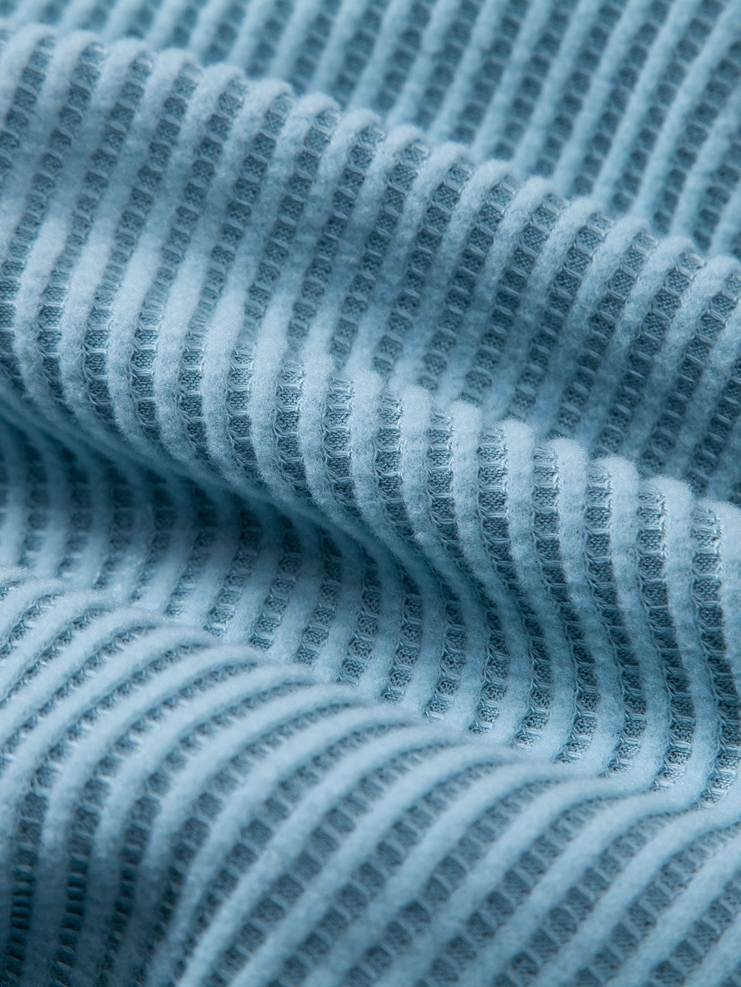 Drawstring Knitted Waffle Shorts