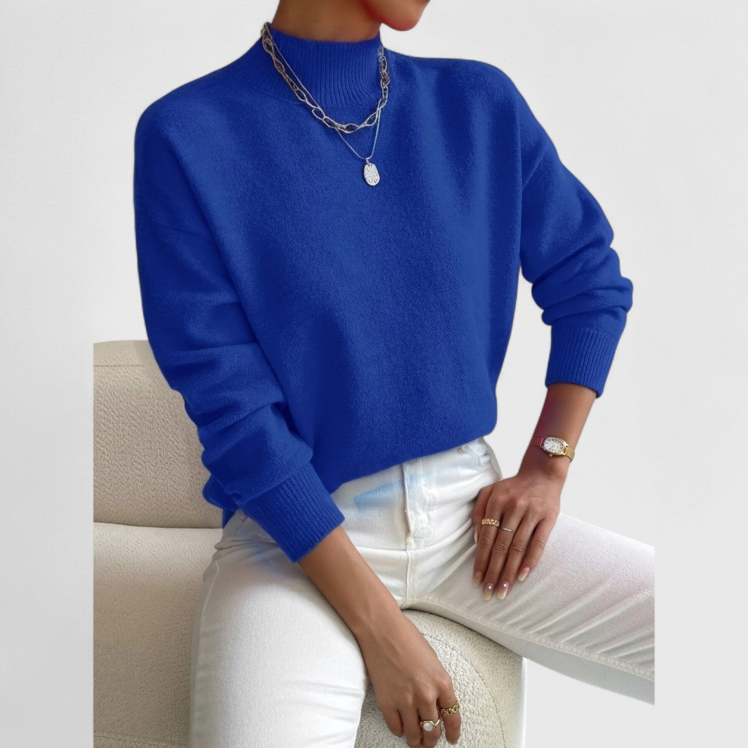 Sophie | Elegant High Neck Sweater