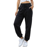 Effortless Wide Leg Cuffed Pocket Sweatpants