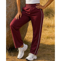Refined Straight Leg Side Stripe Sweatpants